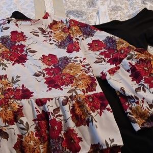 2 plus size 2x 3x tops blouse shirt